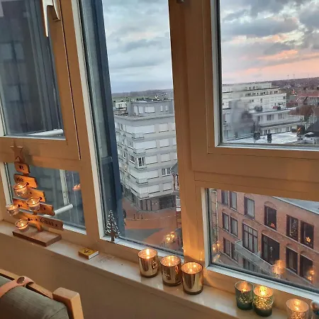Le 7eme Ciel Westende Apartment *